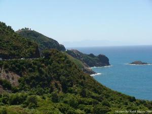 La corniche de Saphir, Jijel