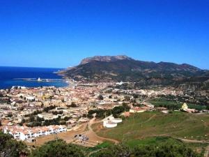 Vue sur la commune de Ténès, Chlef