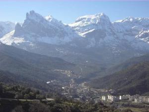 Vue sur la commune de Ouacif, Tizi Ouzou