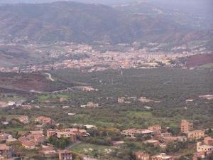 Vue sur la commune de Boghni, Tizi Ouzou