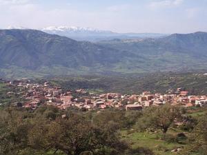 Vue sur le village de Tarihant, Tizi Ouzou
