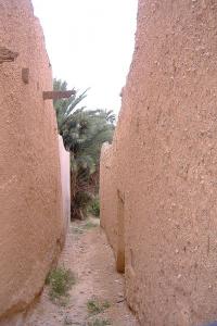 Dans le vieux village d'El Kantara