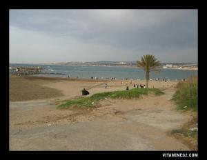 La plage de Sidi Fredj