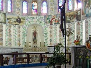 Intérieur de la basilique Notre Dame d'Afrique, Alger