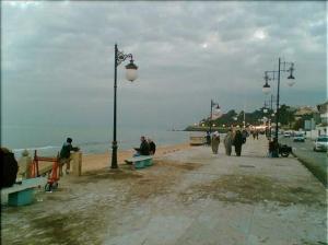 La plage Saint Cloud en hiver, Annaba