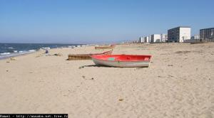 Sur la plage de Sidi Salem, Annaba