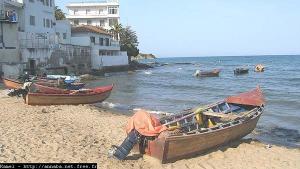 Sur la plage de Chapuis, Annaba