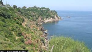 Vue sur la crique du Fort Génois, Annaba
