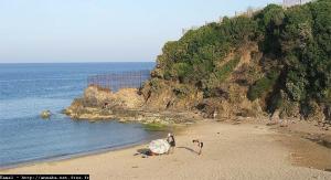 Sur la plage Ain Achir, Annaba