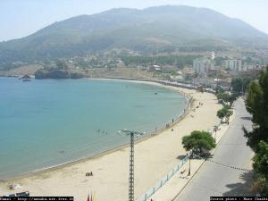 Vue d'ensemble sur la plage de Chetaibi, Annaba