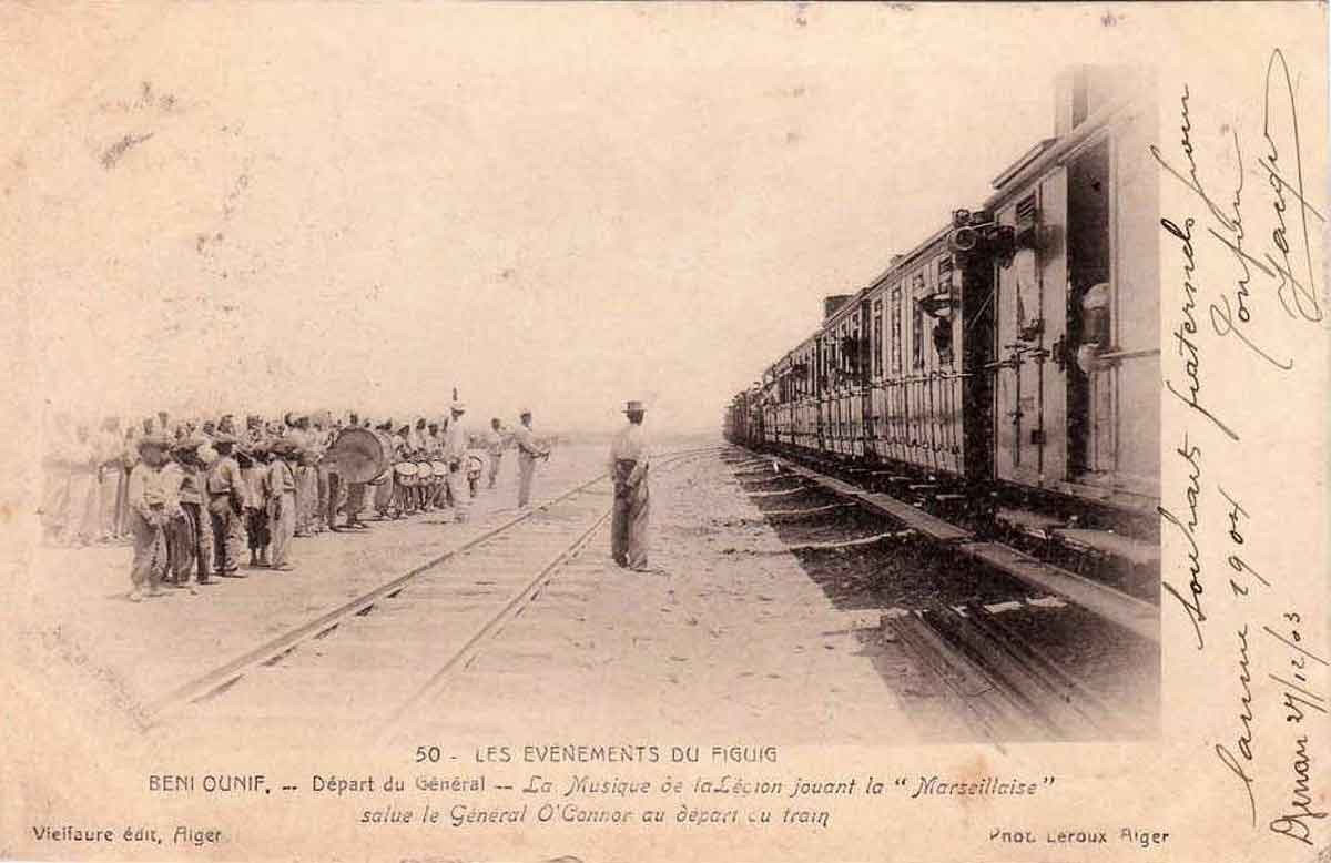 Beniounif gare depart figui