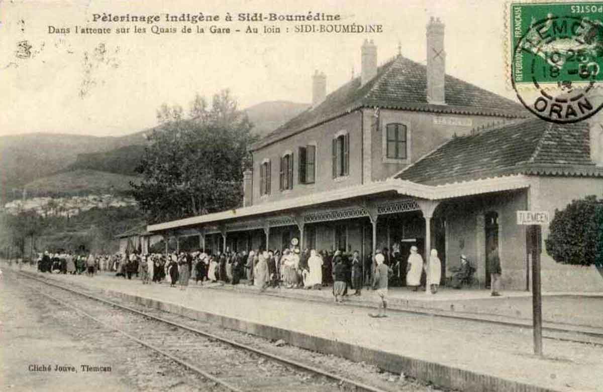 Gare tlemcen pelerins