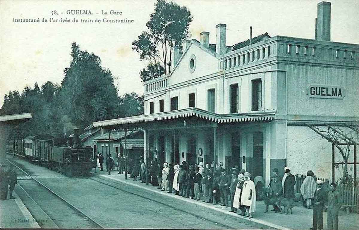 Gare guelma bleue