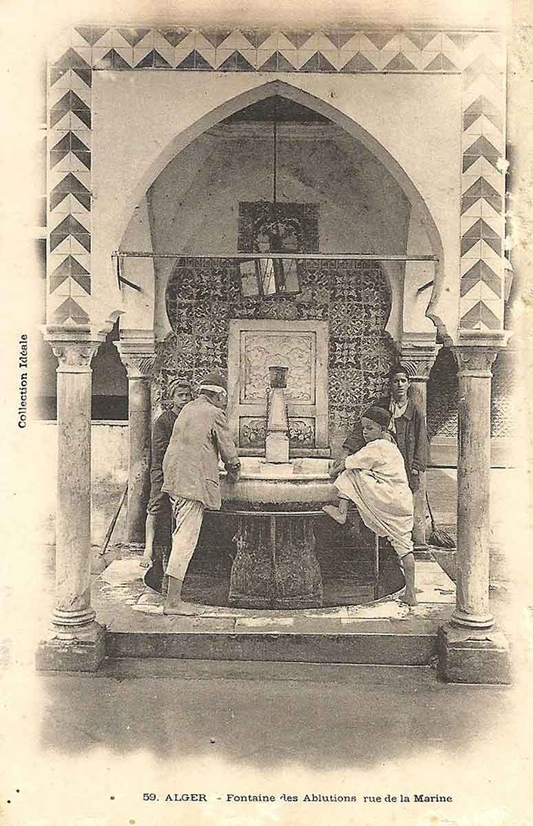 Alger fontaine marine