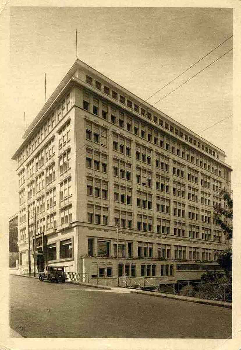 Alger port voile vapeur