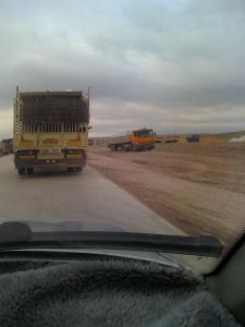 الطريق الرابط بين دوفانة ويابوس