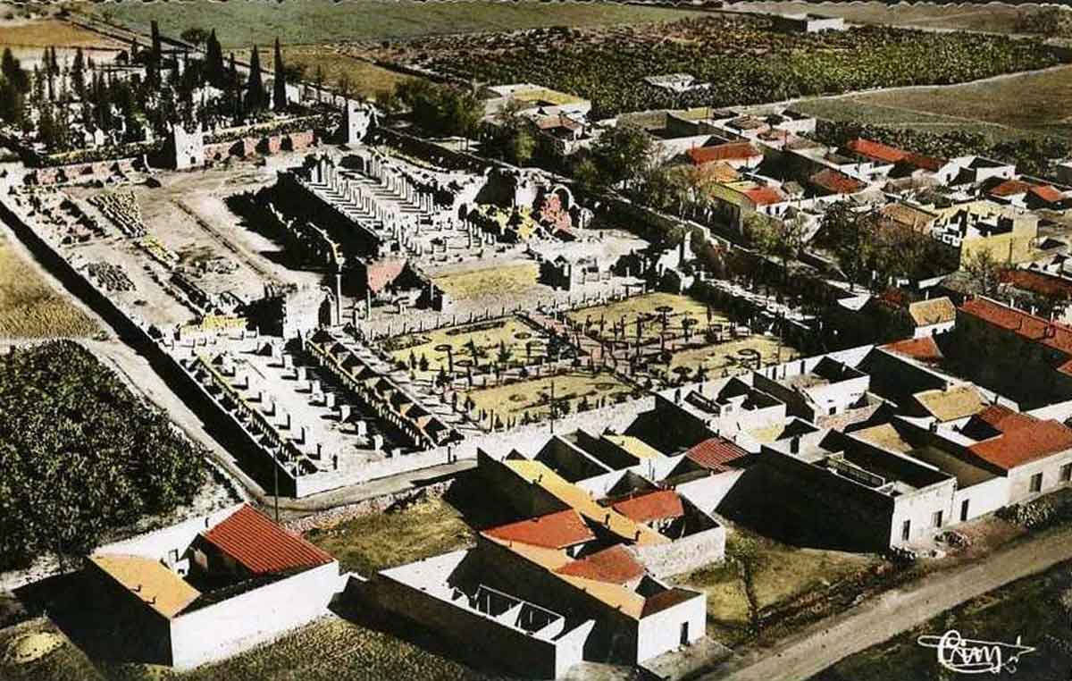 Tebessa basilique avion