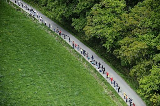 Planète - Notre-Dame-des-Landes: Une chaîne humaine géante contre l'aéroport