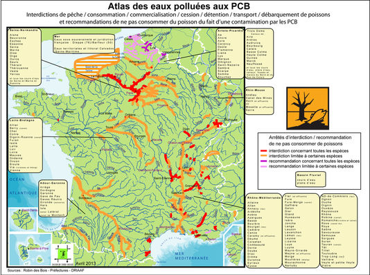 Planète - 550 sites sont pollués aux PCB en France