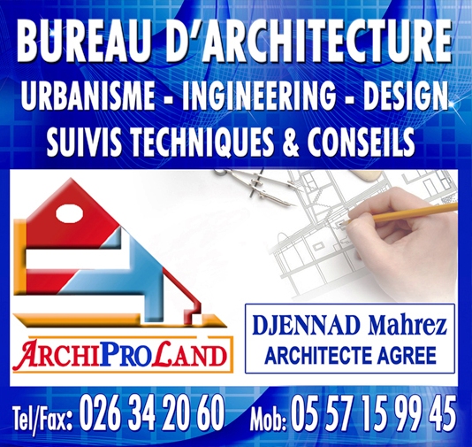 BUREAU D'ETUDES D'ARCHITECTURE ARCHIPROLAND
