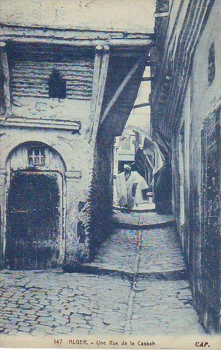 ALGERIE -- ALGER -- Une Rue de la Casbah