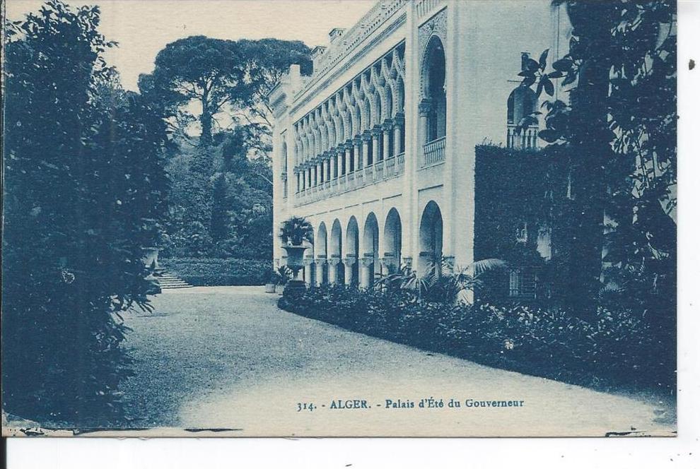 ALGERIE - ALGER - Palais d'Eté du Gouverneur