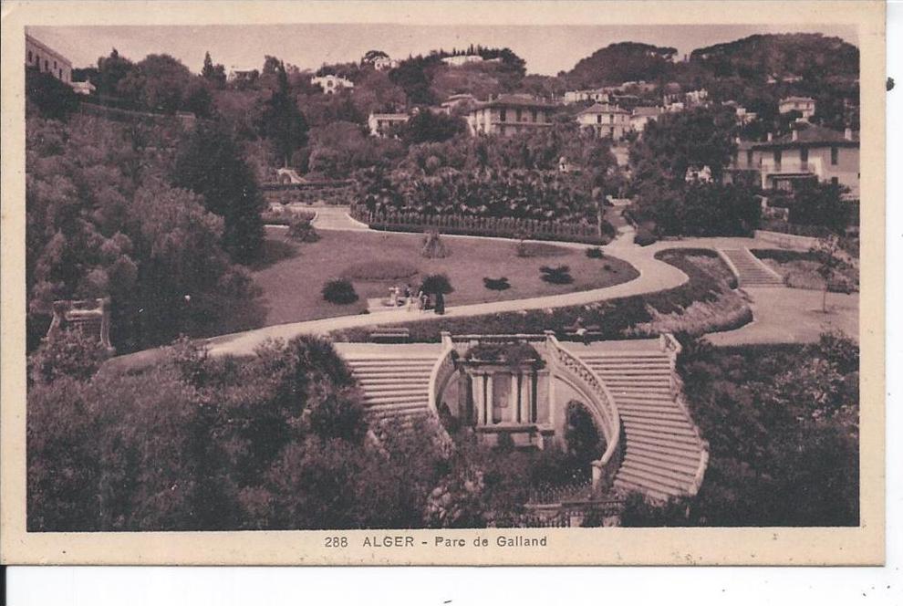 ALGERIE - ALGER - Parc de Galland