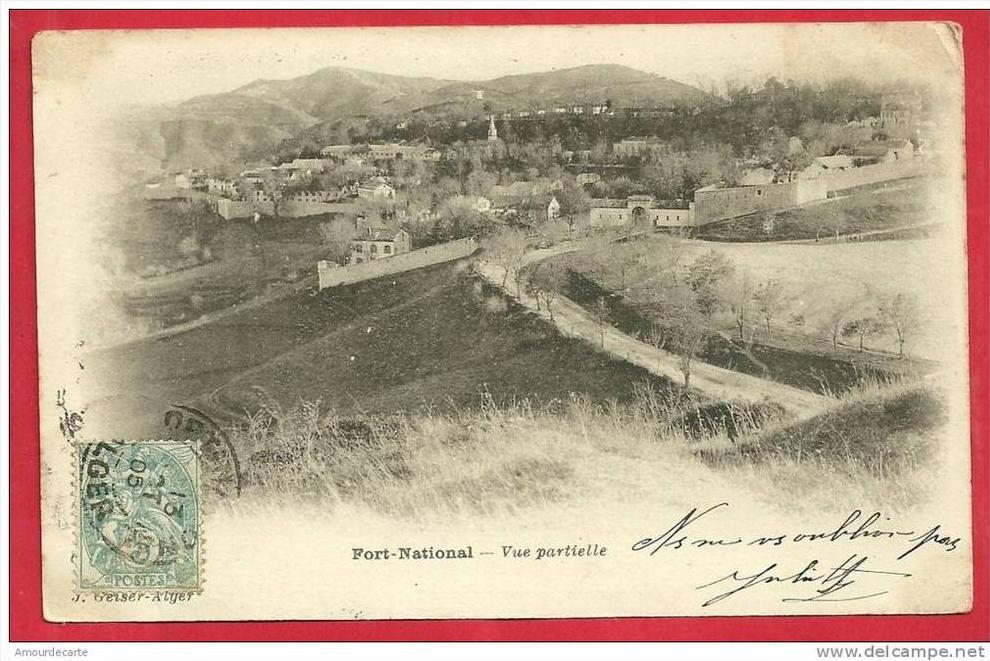 CPA N°4878 / FORT NATIONAL - VUE PARTIELLE