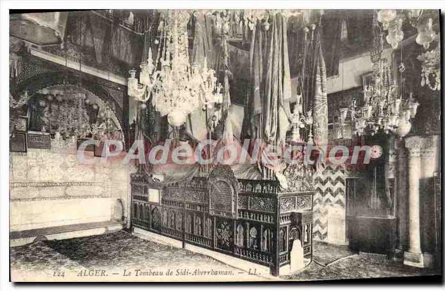 CPA Alger Le Tombeau De Sidi Aberrbaman