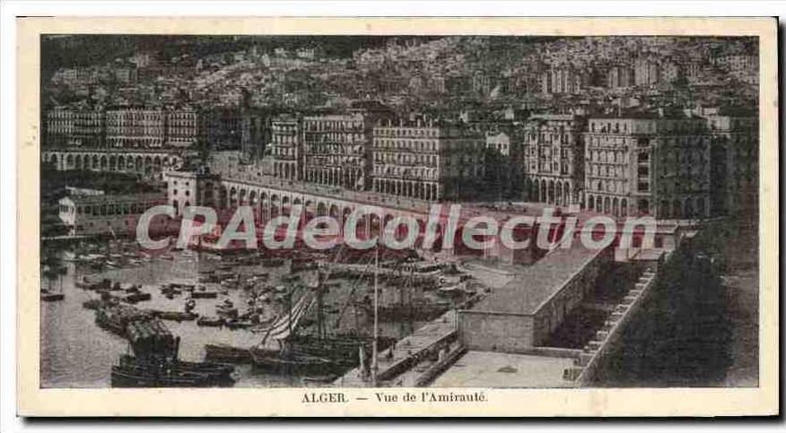 CPA Alger Vue De I'Amiraute