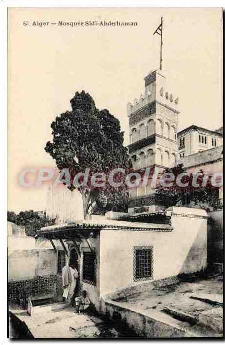 CPA ALGER mosquée Sidi Abderhaman