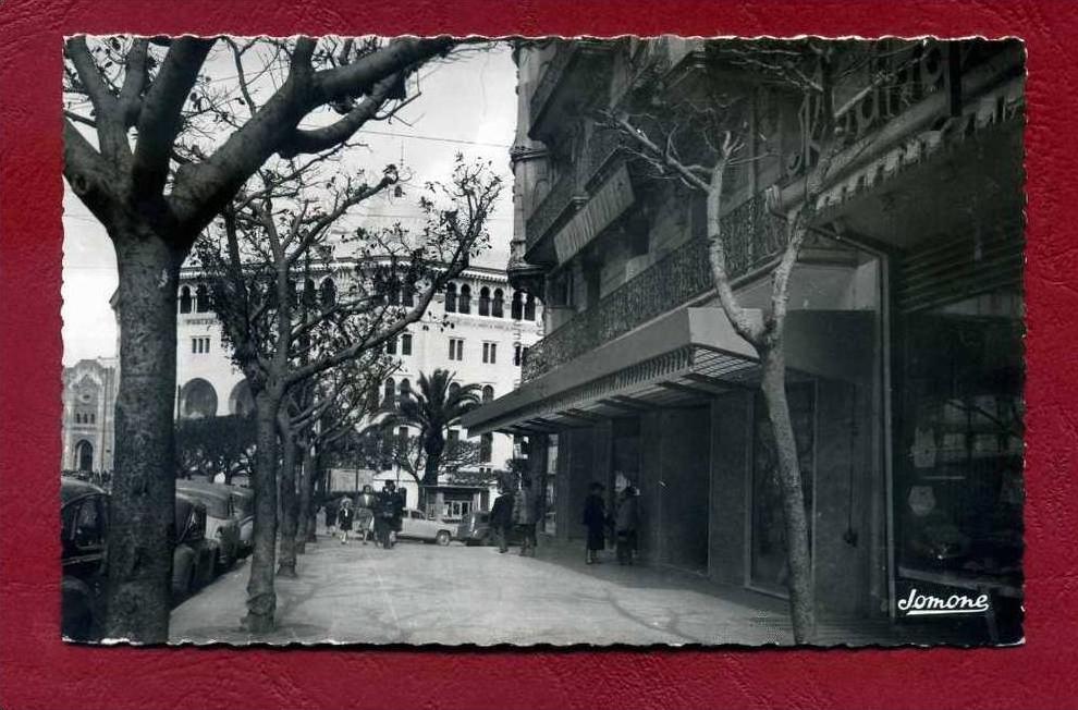 CPSM ALGERIE- ALGER- Bureaux d´AIR ALGERIE et la grandeposte- Jomone #389