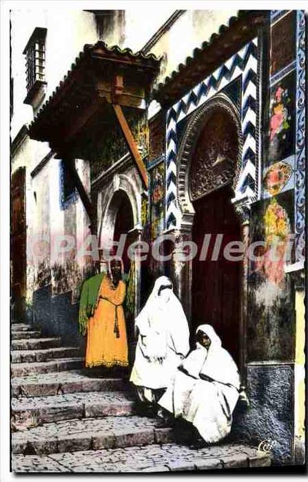 CPA Alger Une Rue Arabe