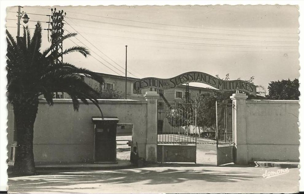 R  algérie   ALGER vue caserne