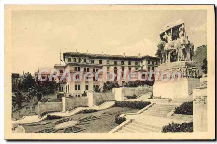 CPA Alger Monument Aux Morts