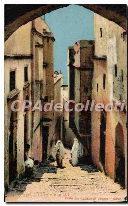 CPA ALGER rue Ben Ali