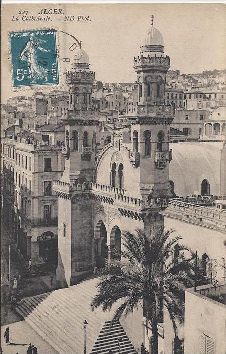carte postale ancienne d'Alger