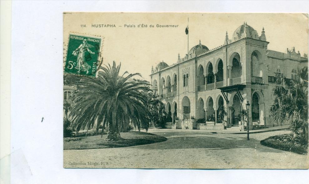 Algérie, Alger, Mustapha, palais d' été du gouverneur.