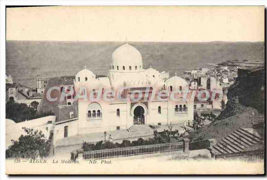 CPA ALGER la Médersa