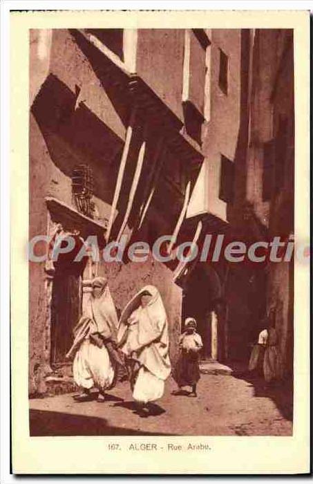 CPA ALGER rue Arabe