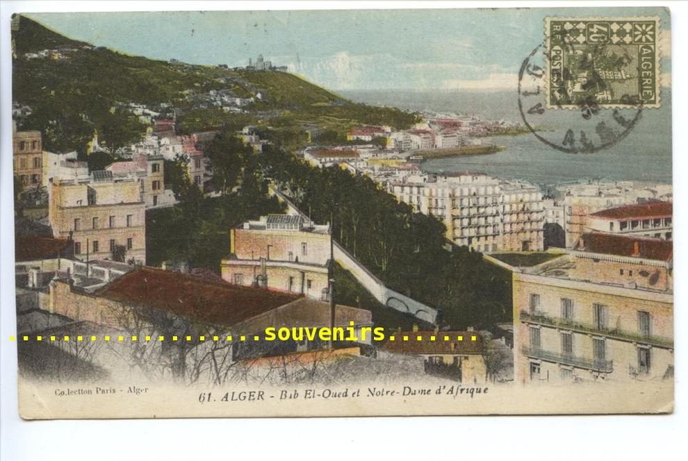 CPA   ALGERIE  ALGER  Bab el Oued    ** prix fixe **