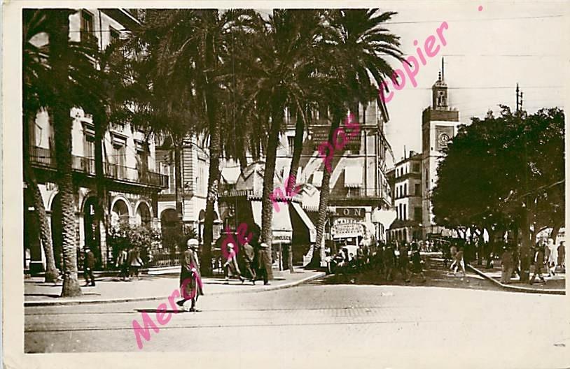 ALGERIE.   ALGER .   Place de la Régence .