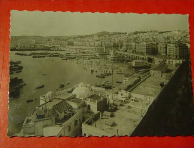 ALGERIE-ALGER-294-VUE GENERALE SUR LE PORT ED LA CIGOGNE- CODE FDCDLG