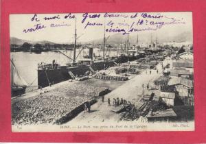 BONE - Le Port, vue prise du Fort de la Cigogne - (CPA n TBE)