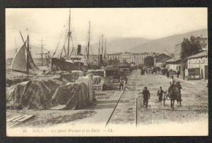 Algérie - Bône - Les Quais Warnier et les Docks