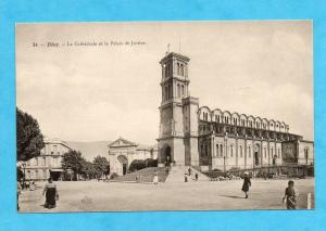 Bône. - La Cathédrale et le Palais de Justice.