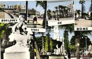 QULQUES VUES DE BONE Recto Verso Beau Timbre 0.20 akgerie