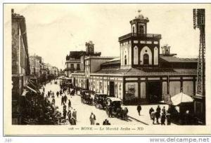 CPA - BONE - Le Marché Arabe