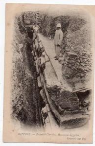 Cpa précurseur Algérie - Hippone ( Annaba - Bone ) - Propriété Chevillot - Monument Egyptien