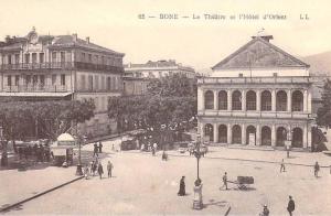 Afrique > Algérie - BONE -le Théâtre et l´Hôtel de l´Orient  ( Editions  L-L 65) *PRIX FIXE
